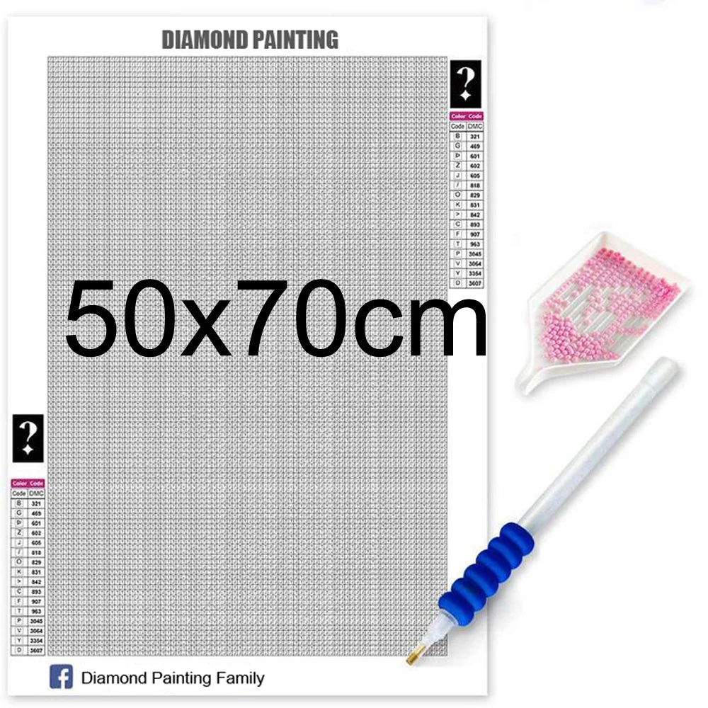 100% Crystal Mystery Full Square, DIY 5D Diamond Painting, AB Square 5D