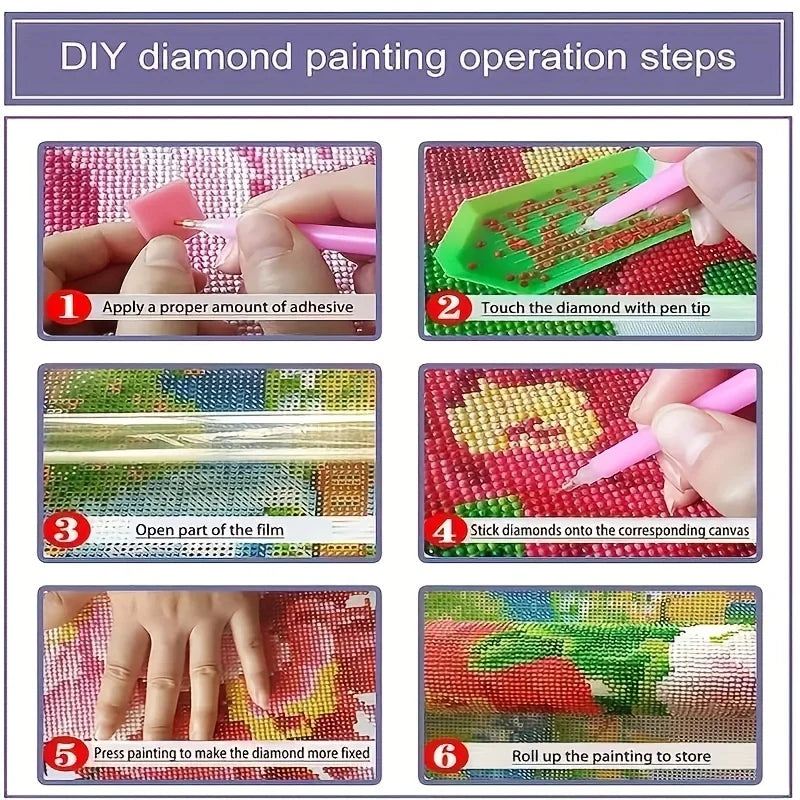 DIY Diamond Painting Round Diamond Starry Sky Van Gogh Pattern