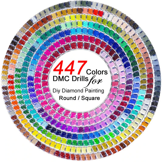 5D DIY Diamond Painting Square & Round Wholesale Drills Crystal D