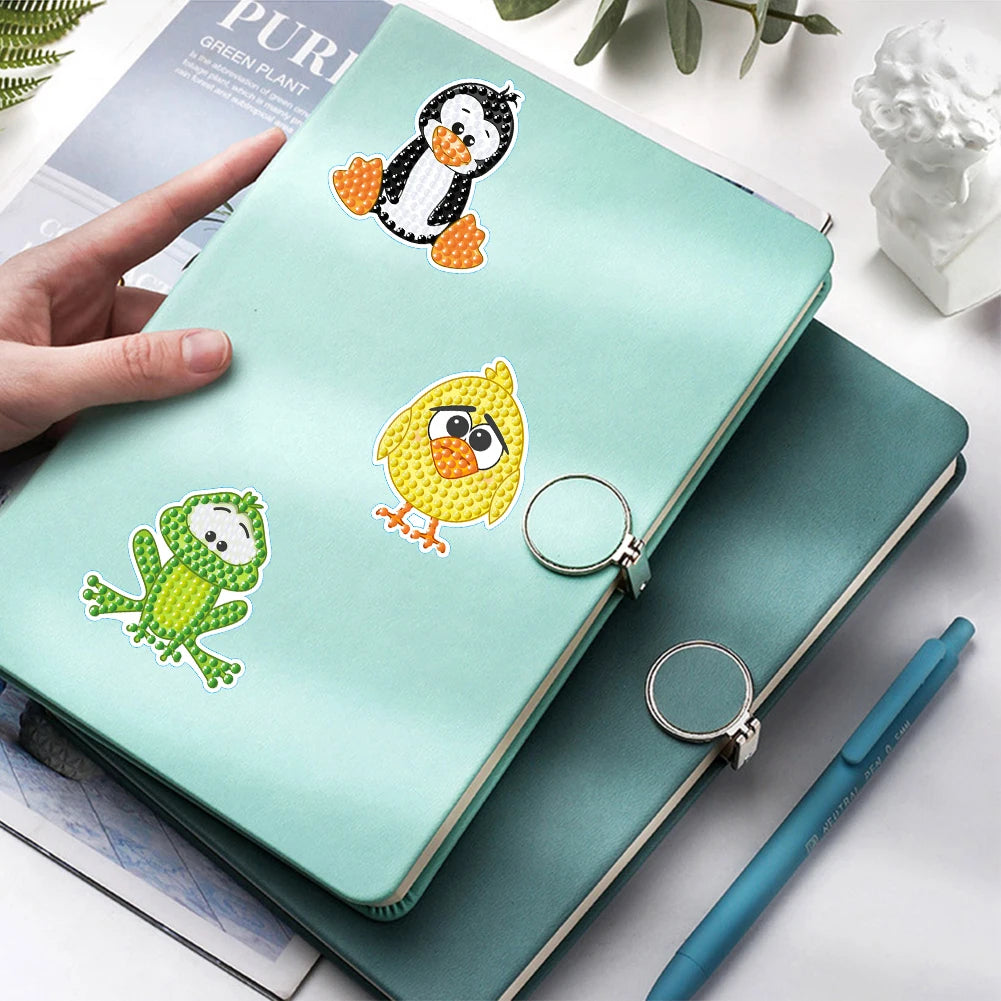 24PCS Diamond Mosaic Sticker Diamond Painting DIY