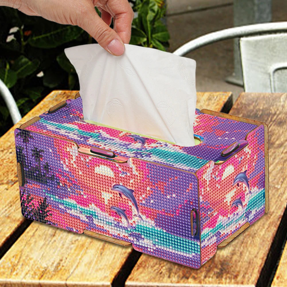 Tissue Box Kits Diamond Art Tissue Box DIY