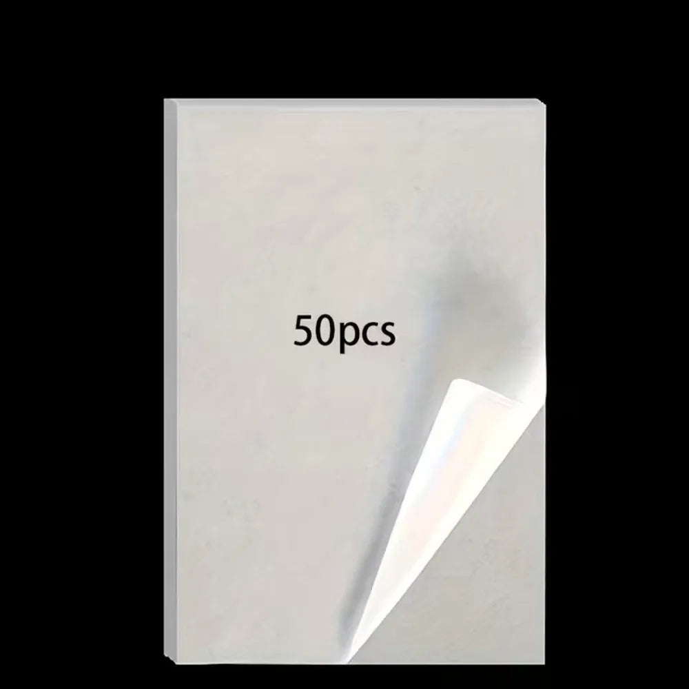 50/100/200Pcs Dustproof Diamond Painting Release Paper Stain-Proof Anti-Adhesive Double-Sided Release Paper White Cover