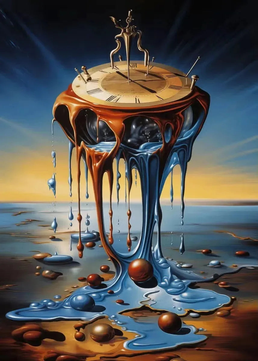 Surrealism Wall Art Salvador Dali Painting Print Famous Artwork Poster Diamond Painting Full Square / Round Drill