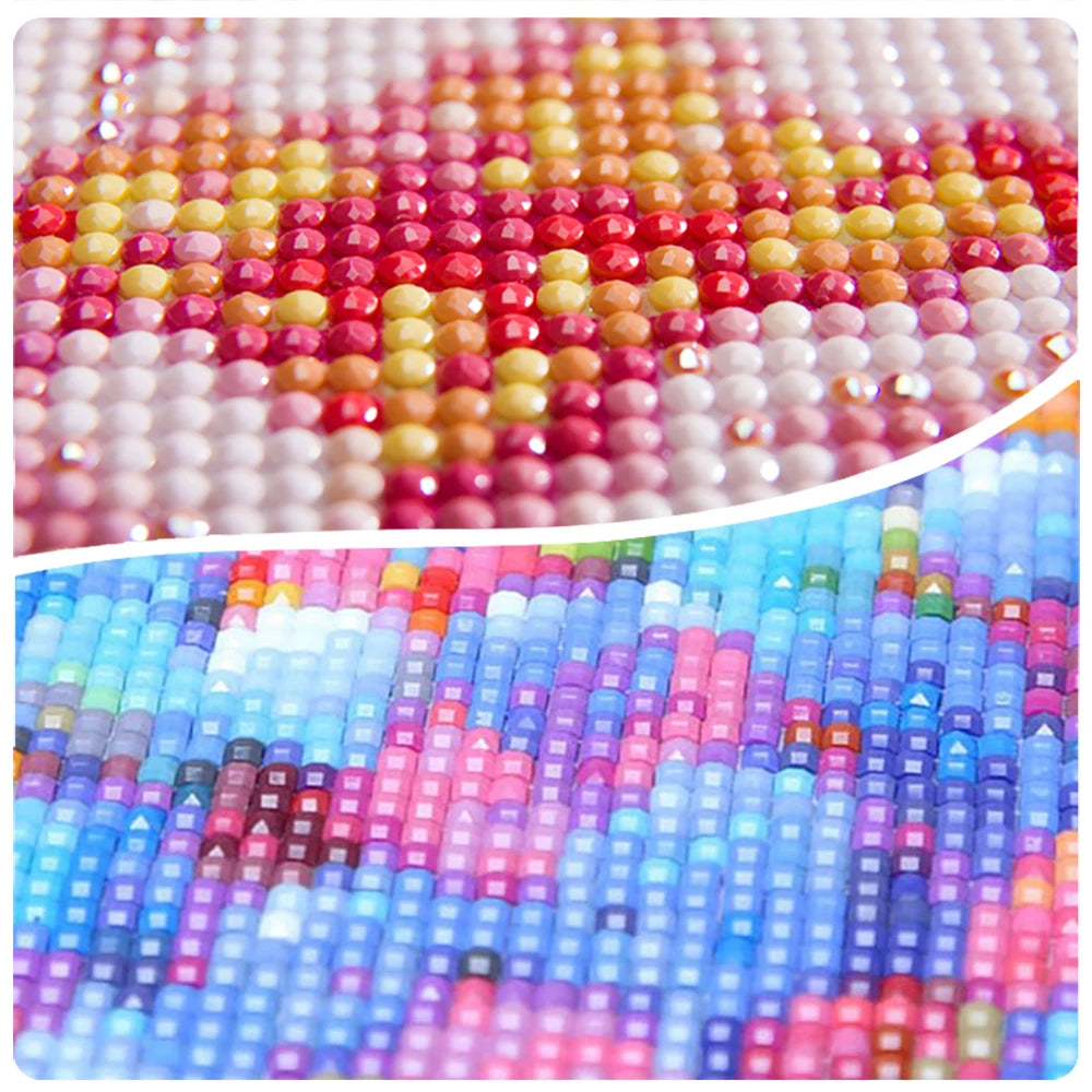 DIY Christmas Diamond Painting Gnome Full Diamond Mosaic Cartoon Elf Cross Stitch Set Art Festival Home Decoration Gift