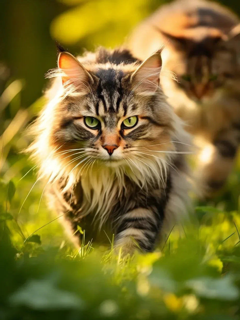 New Maine Coon DIY Diamond Art Painting Kits Crafts Big Cats Portrait Sets Embroidery Mosaic Hand Gift Home Decor Cross Stitch