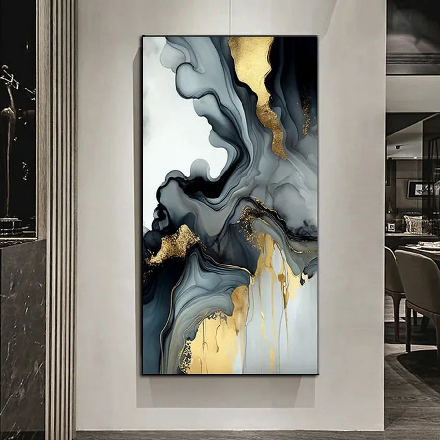 DIY Large Size Abstract Landscape Diamond Art Painting Full Square / Round Drill