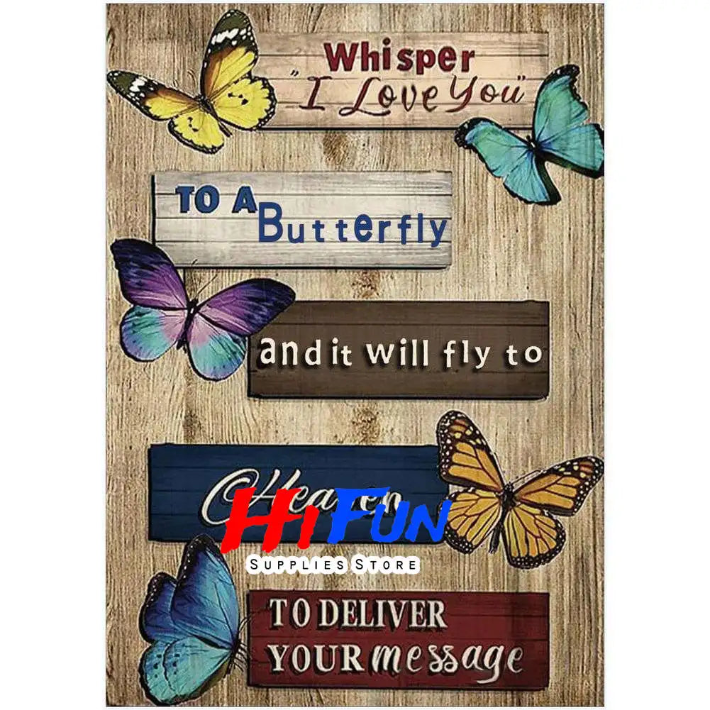 Inspirational/Motivational/Quote/Phrases Diamond Painting Kits Full Drill DIY Square/Round Drills
