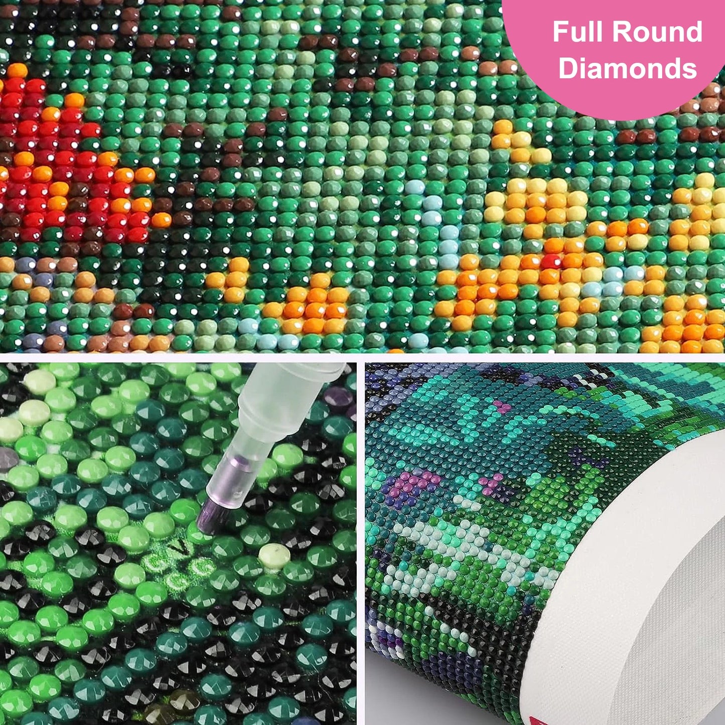 Full Drill Diamond Painting American Traditional Style Football Helmets For Sports Fans Full Square / Round Drill