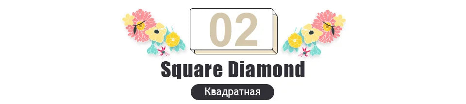 HUACAN 5d DIY Diamond Painting Art Kits Full Square Piano Flower Scenery Home Decoration