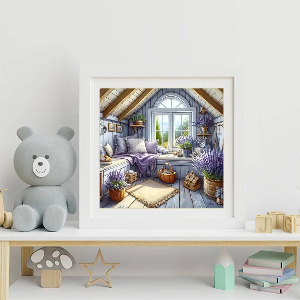Evershine Diamond Painting House Landscape DIY Suitable For Beginners Flower Mosaic Window New Arrival Handmade Hobby