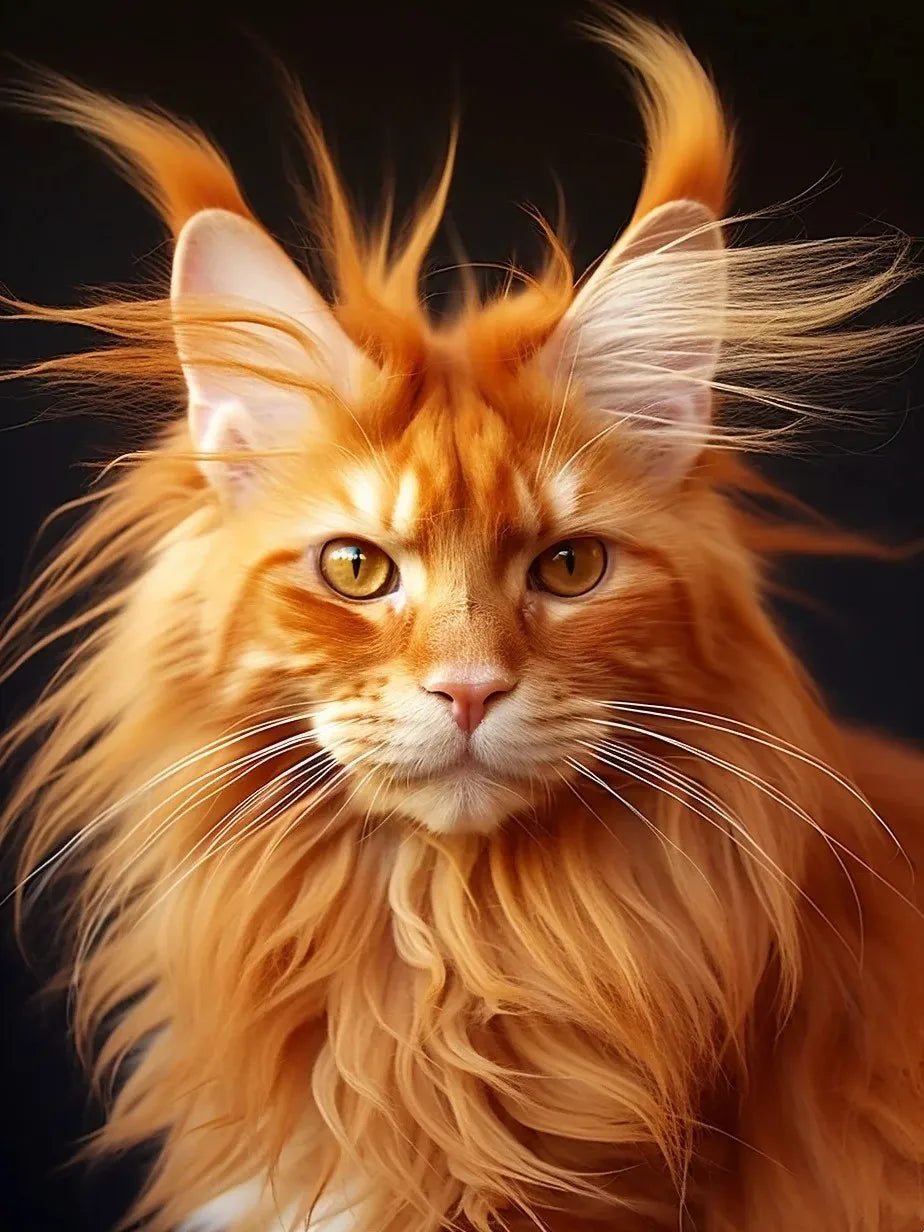 New Maine Coon DIY Diamond Art Painting Kits Crafts Big Cats Portrait Sets Embroidery Mosaic Hand Gift Home Decor Cross Stitch