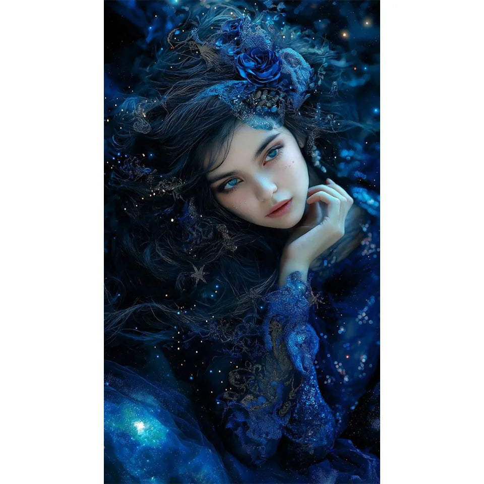 DIY Diamond Painting Beauty And The Beast Diamond Mosaic 5D Square & Round Rhinestone