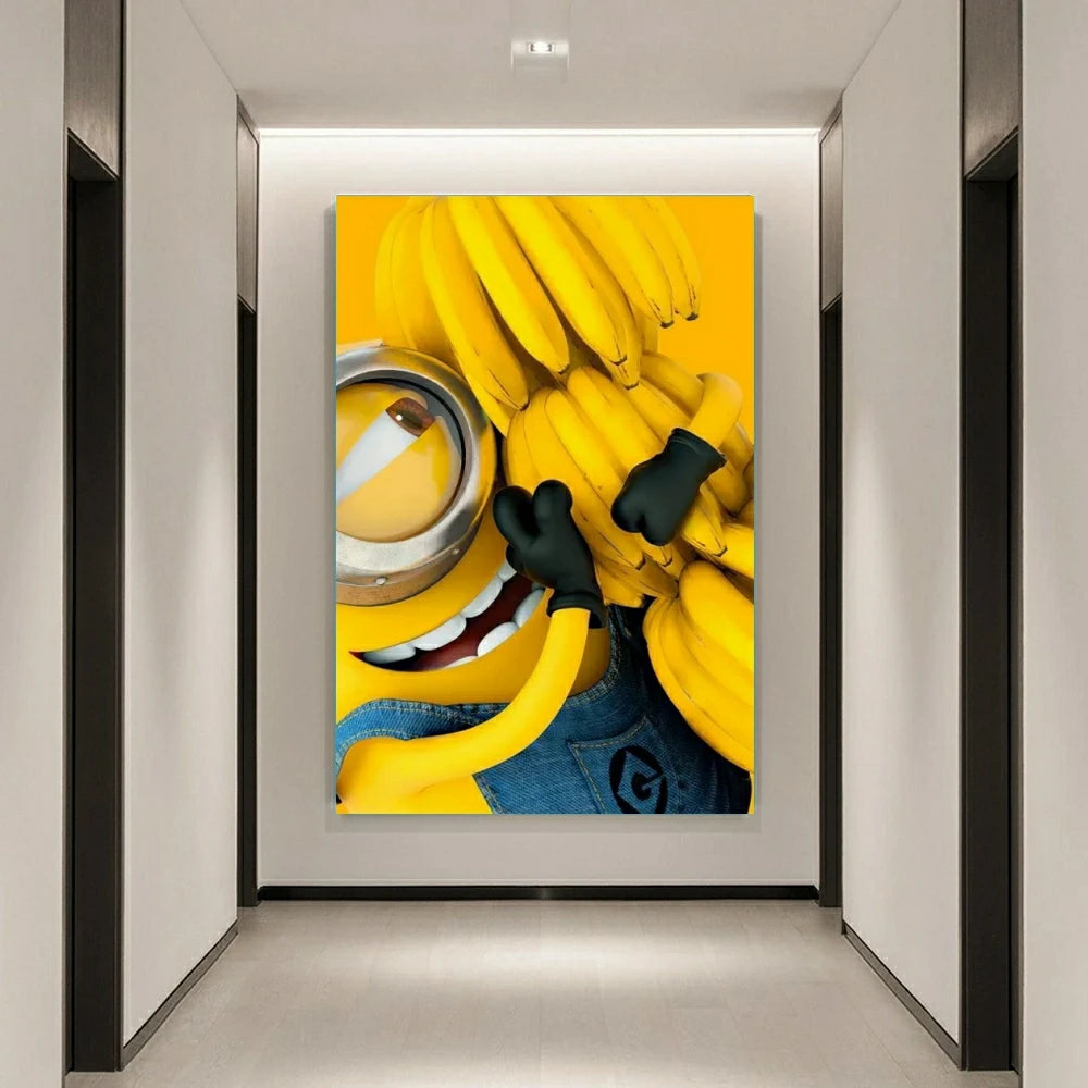 Cute Minions Cartoon DIY Diamond Painting Round Drill