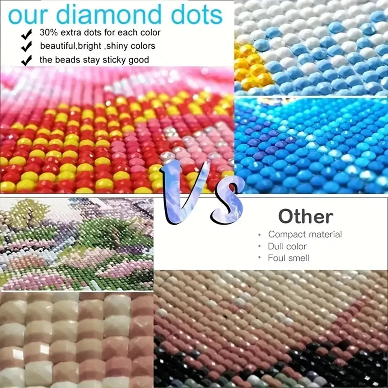 DIY Diamond Painting Kit Lighthouse Window Sea View Full Round Drill