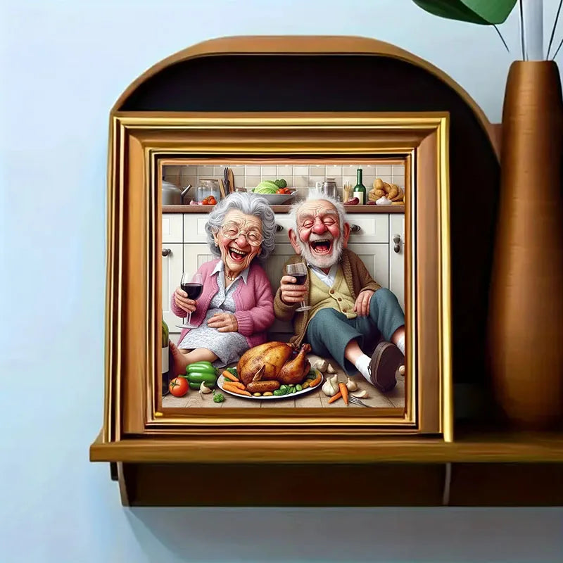 Grandparents Cheers DIY Diamond Painting Full Round Drill
