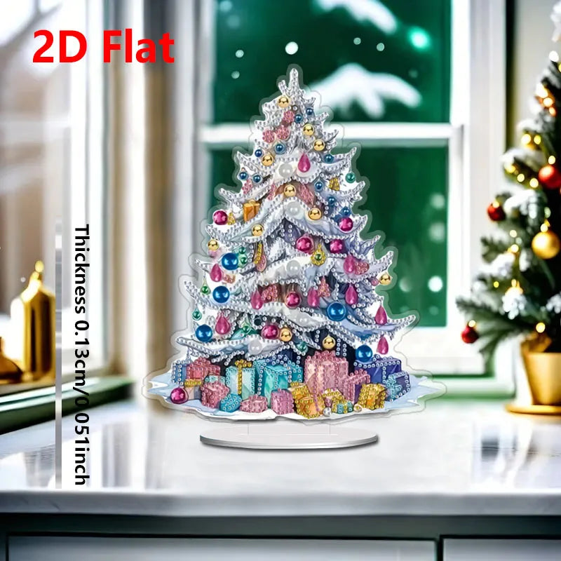 1pc DIY Diamond Painting Christmas Table Decoration
