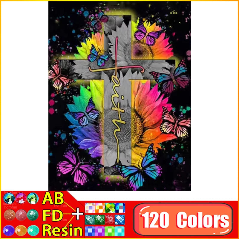 DIY Diamond Painting Kit "Animals" 5D Square/Round Drills