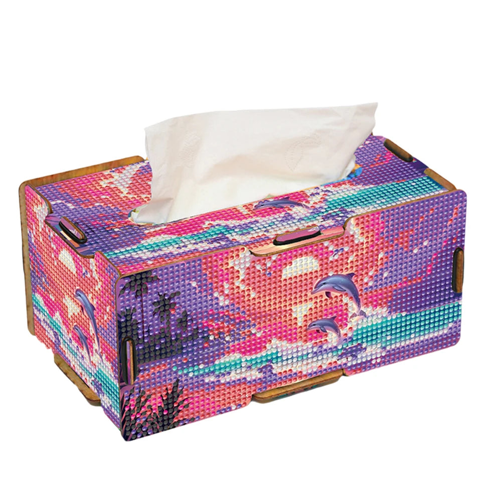 Tissue Box Kits Diamond Art Tissue Box DIY